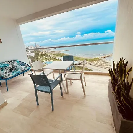 Condominio Exclusivo Nuevo Frente Al Mar Cartagena Beach Exterior photo